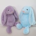 thumbnail image 5 of Juguetes de peluche de conejo de 12 pulgadas, rellenos suaves y de alta calidad, adecuados para bebés y niños pequeños regalos de Navidad blancos, 5 of 5