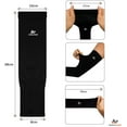 thumbnail image 4 of Manchon de Compression pour Bras (1 Paire) - Housse de Protection pour Bras Hommes et Femmes pour Favoriser la Récupération, la Circulation et la Performance pour le Basketball, le Baseball, le Golf, le Tennis, le Cyclisme, l'Haltérophilie et les Sports, 4 of 7