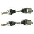 thumbnail image 3 of TRQ New CV Axle Shafts Outer Front Pair Set for Malibu Alero Aura G6 2.4 3.5 AT CSA82506 Fits select: 1997-2005,2008-2010 CHEVROLET MALIBU, 3 of 5