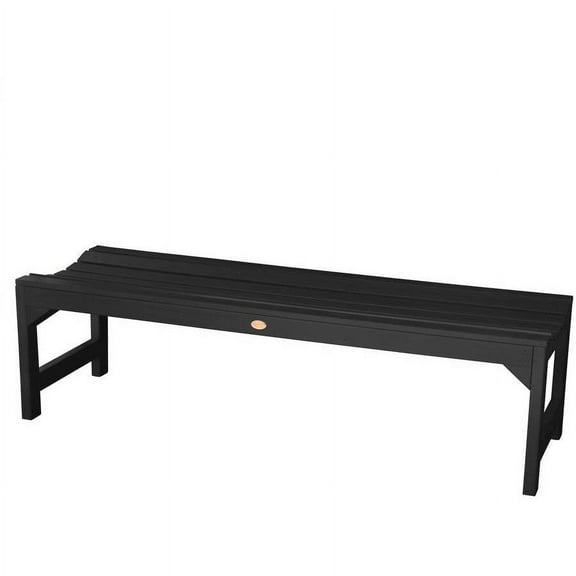 highwood® Eco-Friendly Recycled Plastic Lehigh Picnic Bench, 4'