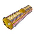 thumbnail image 2 of Almencla Cat Tunnel Foldable Hideaway Cave Rug Channel Tube for Indoor Cats Puppy Pet Yellow, 2 of 8