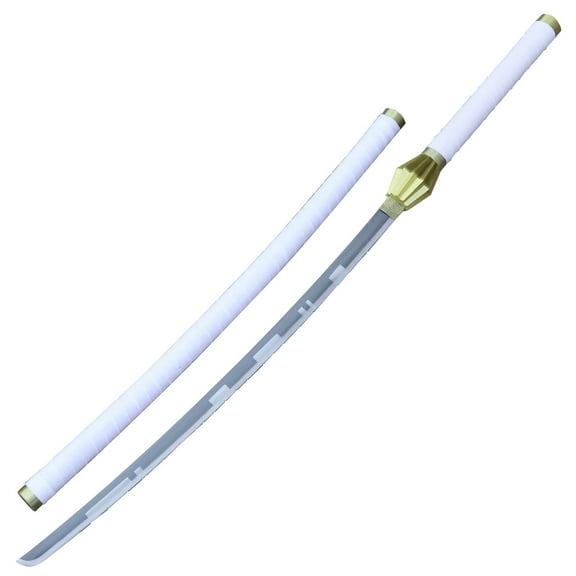Armory Replicas Mild Carbon Steel Soul Captain Zaraki Kenpachi Anime Replica Bandaged Katana - Cosplay Costume