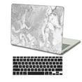 thumbnail image 3 of KSK KAISHEK Hard Shell Cover Only Compatible Old MacBook Pro 13" with Retina Display No CD-ROM, No USB-C + Black Keyboard Cover Model: A1502 & A1425 Marble A 117, 3 of 5
