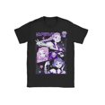 thumbnail image 1 of Moonsky Camiseta unisex Huntrix Dem-0n, colores cómodos, camiseta Huntrix para niñas, camiseta Mira Rumi Joey, merchandising, regalo juvenil para fans del K-pop (Morado claro L), 1 of 2