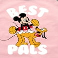 thumbnail image 3 of Mickey & Friends - Best Pals Mickey Pluto - Toddler And Youth Girls Raglan Graphic T-Shirt, 3 of 5