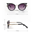 thumbnail image 4 of Gafas de sol de ojo de gato para bebés, de moda coreana, para hombres y mujeres, con protección UV, para niños, gafas de sol para niños, marea, 4 of 6