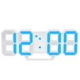 thumbnail image 1 of Amdohai Multifunctional Large LED Digital Wall Clock 12H/24H Time Display With Alarm and Snooze Function Adjustable Luminance, 1 of 8