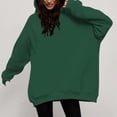 thumbnail image 6 of YOTMKGDO Hoodies for Women Essentials Hoodie Womens Sweatshirt Womens Oversized Hoodies Fleece Hooded Sweatshirts with Pockets Fall Cas Womens Long Sleeve Tops Green Sweater Women, Green+L, 6 of 9