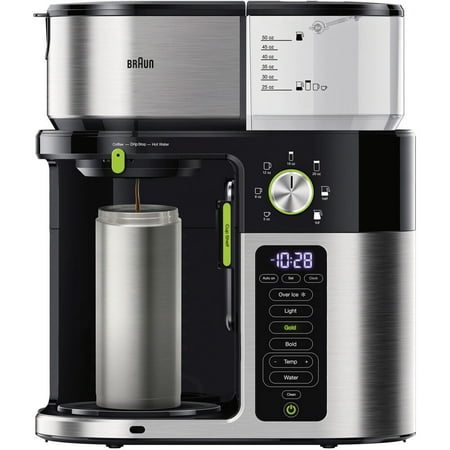 Braun - MultiServe Drip Coffee - Black/Stainless Steel