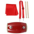 thumbnail image 4 of Mersess Professional Sheepskin Waist Drum Set for Performance and Fun, Handheld Drum for Music and Entertainment, 4 of 10