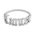 thumbnail image 1 of PVCS Twelve Constellation English Letter Ring Opening Stainless Steel Adjustable Ring, 1 of 2