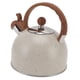 thumbnail image 2 of Tetera silbante de acero inoxidable de 2,5 l de capacidad para hervir agua en color beige, 2 of 14