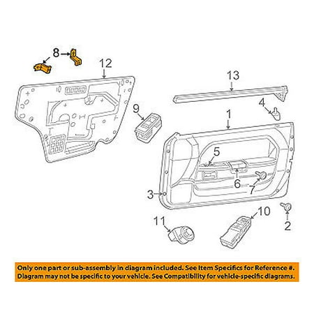 Dodge CHRYSLER OEM 08-16 Challenger Door-Mount Bracket 4662037AC