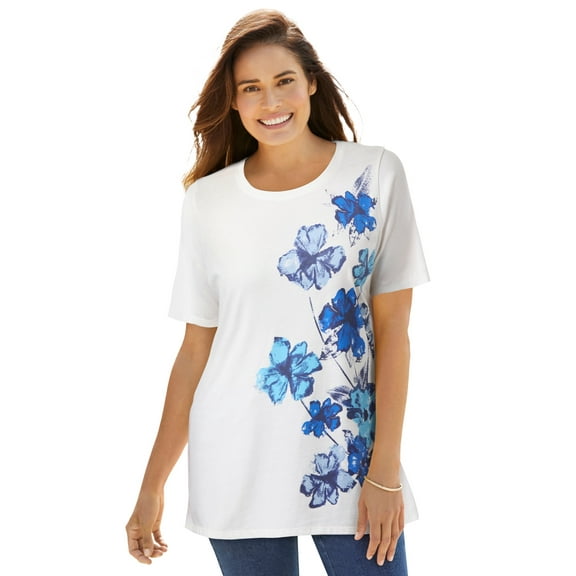 Woman Within Plus Size Graphic Tee