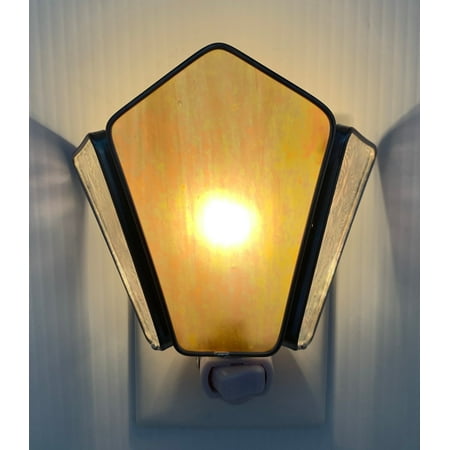 

with Side-Lite Stained Glass Nightlight