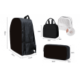 thumbnail image 2 of Mario School Backpack Travel Bag Three-piece Lunch Backpack Student Schoolbag Teen School Gift, 2 of 3