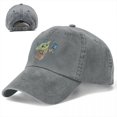 thumbnail image 1 of Disney Star-gorras de béisbol de Sci Fi para hombre y mujer, sombreros de mezclilla desgastados, sombrero Vintage para exteriores, Baby Yoda Fivean unisex, 1 of 2