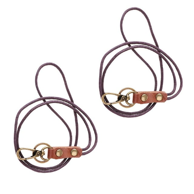 Cordón de Cuero Macarena para Porta de Identificación Soporte para Teléfono Cel