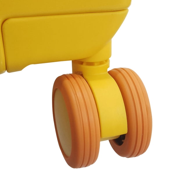 Funda protectora de silicona para ruedas de equipaje, funda para ruedas con ruedas, funda universal para pies con reducción de ruido