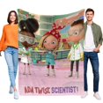 thumbnail image 1 of Ada Twist, Científica anti-pilling, suave, ligera, esponjosa y acogedora de lujo para hogar y cocina – Perfecta para niños y adultos,130X150cm, 1 of 6