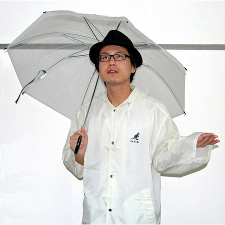 Rainman Poster - LAMINATED POSTER Vinyl Umbrella Person Hat Male Nylon Rain Coat Poster Print 24 x 36