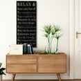 thumbnail image 2 of Stupell Industries Relaxed Retirement Phrases Black Distressed Pattern Inspirational Painting Gallery Wrapped Canvas Art Print Wall Art, 20 x 48, 2 of 6