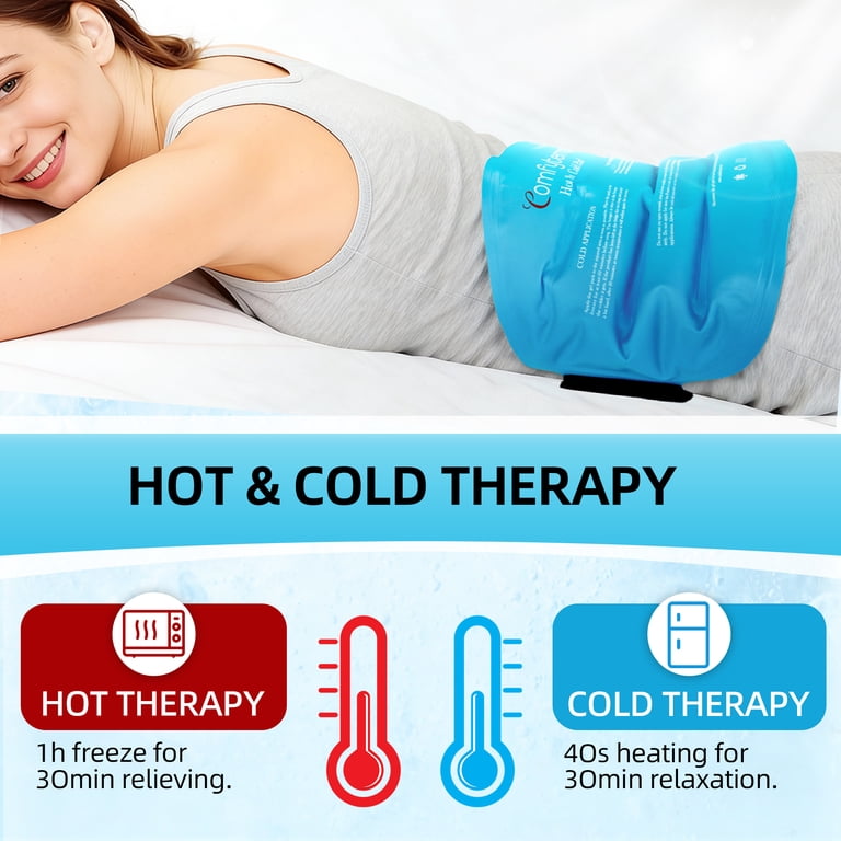 Comfytemp Large Reusable Gel Ice Pack for Back Pain photo 3