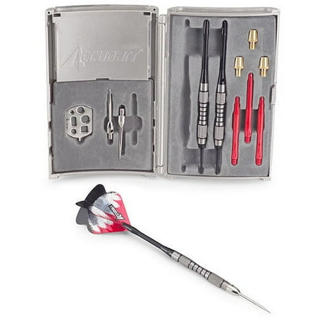 Accudart Pro Line 90 Twin Point 90% Tungsten Dart Set and Case