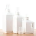 thumbnail image 2 of Laundry Bottle with Label Large Laundry Bottle Booster Sign Capacity for Detergent Home Use White 1000ML, 2 of 9