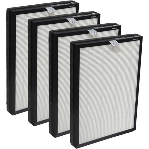 Replacement Filter Compatible with LUFTRUM C3500 Air Purifier,2-Pack (2 filters per pack) H13 HEPA Activated Carbon 3-Stage Filtration
