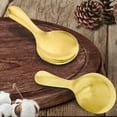 thumbnail image 7 of 7 Pcs Stainless Steel Mini Spoons Topboutique Metal Small Spoons Honey Spoons Short Handle Milk Powder Spoons Coffee Spoon Salt Spoons Cute Round Spoon for Sugar Jar Spices Dessert,Gold, 7 of 7