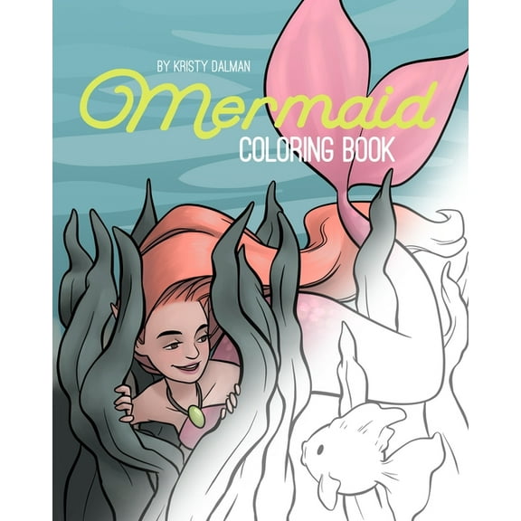 Mermaid Coloring Book (Paperback)