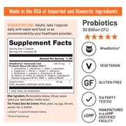 NatureWise Max Probiotics 30 Billion CFU + Organic Prebiotic - 60 Capsules[2-Month Supply]