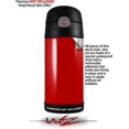 thumbnail image 2 of Skin Decal Wrap for Thermos Funtainer 12oz Bottle Solids Collection Red (BOTTLE NOT INCLUDED) by WraptorSkinz, 2 of 3
