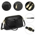 thumbnail image 6 of GAEKEAO Crossbody Bags for Women Leather Shoulder Purse Cross Body Bag Handbag with Wristlet Top Zipper, 6 of 6