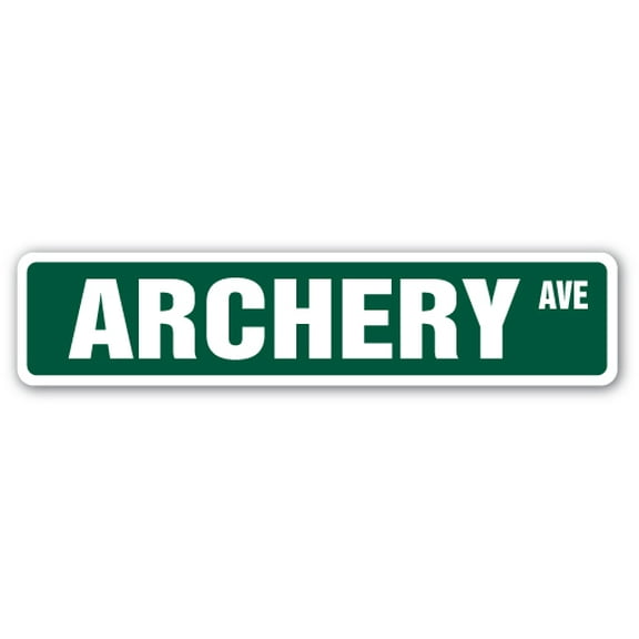 Archery Street [3 Pack] of Vinyl Decal Stickers |for Laptop Car