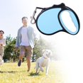 thumbnail image 4 of Correa retráctil para perros Correa extensible Cinta de Bloqueo y liberación de un botó perros , Azul 5m Sunnimix Correa retráctil, 4 of 8