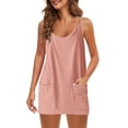 thumbnail image 4 of GILIGEGE 2 Piece Sets for Women Womens Athletic Dress Dress In Shorts Summer Workout Romper Dress 2025 Trendy Outfit Summer Lounge Sets Watermelon Red L, 4 of 8