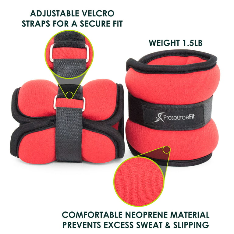 BodySport® Adjustable Ankle Weights