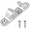 152mm/ 6", variant on IULAVP Fairlead Bow Chock, 4 Inch 316 Stainless Steel Straight Boat Rope Guide Line Cleat with Fasteners, Marine Yacht Docking Hardware for Mooring Lines and Deck Mounting