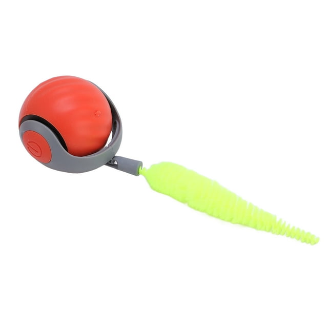 Pelota Automática Para Mascotas Con Ruedas, Juguete Interactivo Para Gatos Con Sensor, Juguete Para Gatos Seguro E Interactivo Con Hierba Gatera Y Función De Sonido