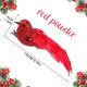 thumbnail image 3 of 12-48 piezas de mini cardenal navideño con clip, adorno para árbol de Navidad, mini pájaros falsos de plumas rojas para la decoración artística de la corona de la mesa del hogar, 3 of 5