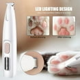 thumbnail image 4 of 2025 New Pet Trimmer for dogs and cats,Waterproof Rechargeable Pet Shaver with LED Light, Multifunctional Pet Hair Clippers for Paws Eyes Ears Face Rump,dog stuff,cat paw trimmer, 4 of 8
