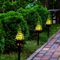 thumbnail image 4 of Luces Solares de Jardín/Patio con Forma de Árbol de Navidad | Panel Solar de Resina Abs Verde 2V/25Ma/0.5W | 43X11X8.5Cm | Resistente Al Agua | Fácil Instalación | Batería Nimh 1.2V/Aaa 600Mah | Ilum, 4 of 7