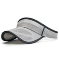 thumbnail image 2 of Extended Mesh Sun Visor for Men Women, Adjustable Outdoor Sports Visor Hat, Breathable Lightweight Cap, Ideal Accessory for Cycling, Jogging, Beach, Golf and Outdoor Fitness Activities, 2 of 4