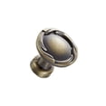 thumbnail image 4 of UPOUART 4Pcs Drawer Door Handles Ceramic Bronze Round Antique European Cabinet Style for Hotel, 4 of 8
