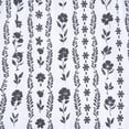 thumbnail image 4 of Girls Summer Boho Maxi Dress, Black and White Floral Tiered Sundress with Ruffle Straps for Toddler & Little Girls (4-5Y), 4 of 7