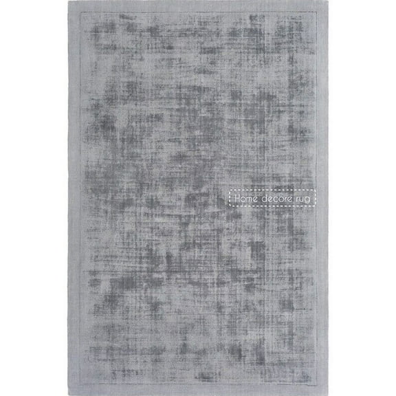 Viscose Plain Area Rugs Scandinavian Room Size Carpet Prince Carpet Palace Handmade rug (6'x9', 8'x10', 8'x11', 9'x12', 9'x13', 10'x14', 11'x15', 12'x15')