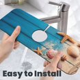 thumbnail image 6 of Kdxio Shells and Starfish Pattern Non-Slip Diatom Mud Faucet Drain Pad,Self Absorbent Mat for Kitchen Sink for Variety Kitchen & Bathroom Countertops, 6 of 7