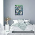 thumbnail image 6 of Farmhouse Bathroom Decor Wall Art Rustic Blue Butterfly Firefly Bottle Flower Pictures Wall Decor Faith Hope Love Sign Canvas Painting Prints Artwork Decorations Framed for Kitchen Bedroom 12"x16", 6 of 6